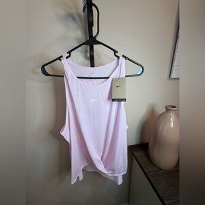 Nike Women's Light Pink Tank Top